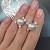 Earrings with South Sea pearls and diamonds