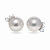Earrings with South Sea pearls and diamonds
