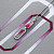 Pendant with polychrome tourmalines and diamonds