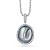 Pendant with Tahitian baroque pearl and diamonds