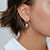 Earrings with Tahitian pearl