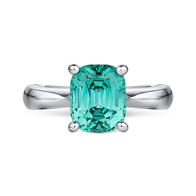 Ring with Lagoon tourmaline