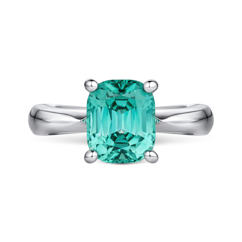 Ring with Lagoon tourmaline картинка 1