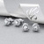 Diamond stud earrings
