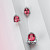  Ring with pink tourmaline and diamonds