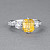 Ring with yellow sapphire and diamonds