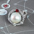 Ring with South Sea pearl, spinel, and diamonds