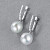 Earrings with South Sea pearls and diamonds