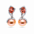 Earrings with tourmalines, freshwater pearls and diamonds