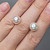 Earrings with akoya pearls