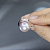 Ring with freshwater pearl and diamonds