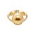 Ring with golden South Sea pearl and diamonds