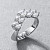 Ring with diamonds