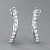 Earrings with diamonds