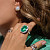 Stud earrings with South Sea pearls and diamonds