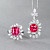 Pendant with spinel and diamonds