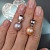 Earrings with freshwater pearls