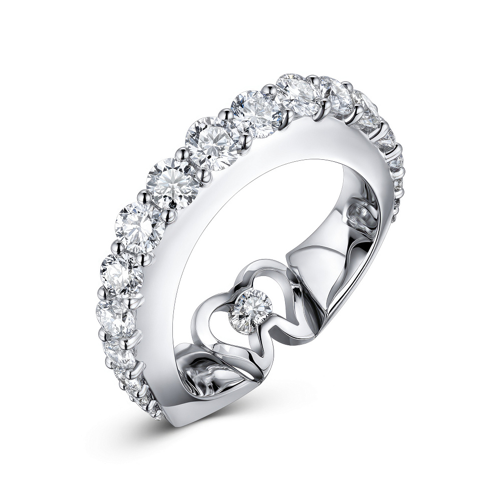 Ring with diamonds картинка 1