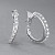 Earrings with diamonds