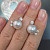 Earrings with South Sea pearls and diamonds