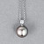 Pendant with Tahitian pearl and diamonds
