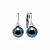 Earrings with Tahitian pearls and diamonds