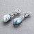 Earrings with South Sea baroque pearls and diamonds