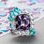 Ring with spinel, paraiba tourmalines and diamonds