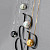 Pendant with South Sea pearls and diamonds