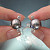 Earrings with Tahitian pearls and diamonds