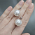 Earrings with South Sea pearls