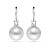 Earrings with South Sea pearls and diamonds