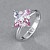 Ring with sapphires and diamonds