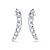 Earrings with diamonds