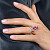 Ring with rubellite, spessartine and diamonds