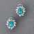 Earrings with paraiba tourmaline and diamonds