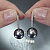 Earrings with Tahitian pearls and diamonds