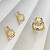 Ring with yellow sapphire and diamonds