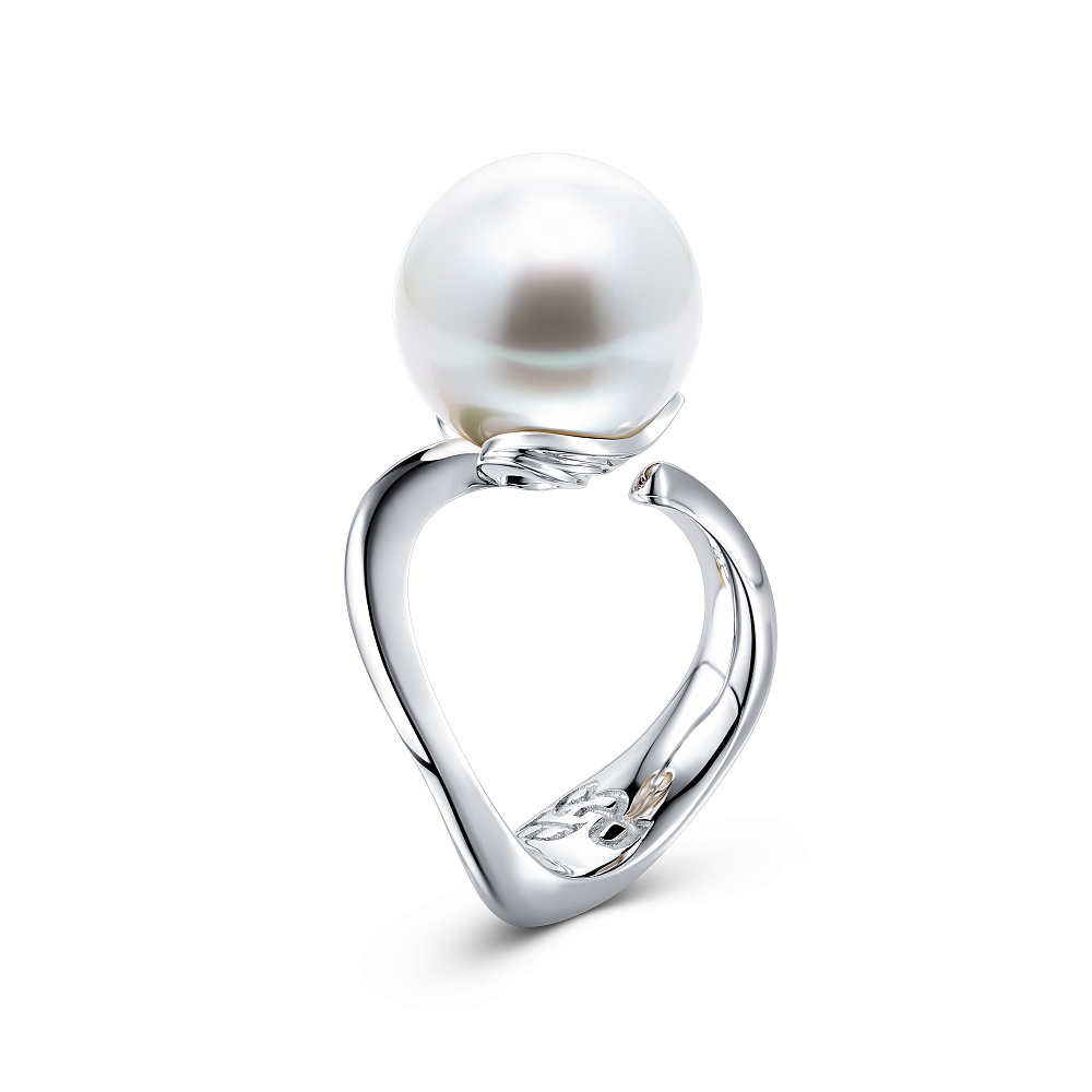 Ring with South Sea pearl картинка 1