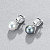 Earrings with South Sea and Tahitian pearls