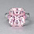 Ring with tourmaline and diamonds
