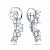 Earrings with diamonds