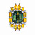 Ring with teal sapphires, yellow sapphires, and diamonds