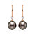 Earrings with Tahitian pearls and diamonds